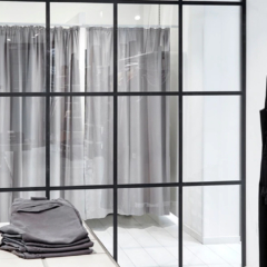 Eksklusiv afskærmning i butik