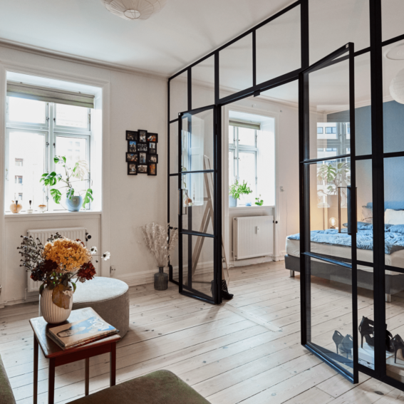 Større rumfornemmelse i mindre lejlighed