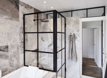 Elegant baderumsløsning