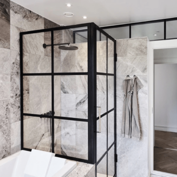 Elegant baderumsløsning